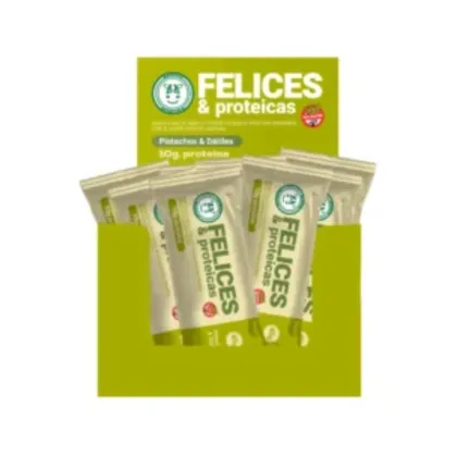 FELICES LAS VACAS - Barritas Proteicas de Pistacho x 12un.