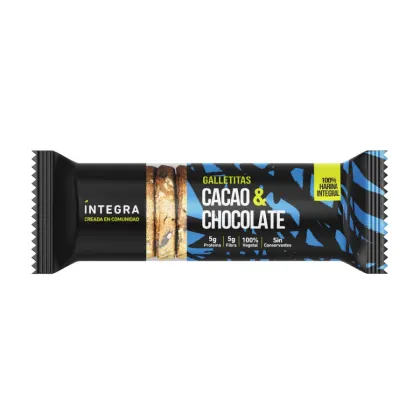 INTEGRA - Galletitas Cacao y Chocolate 200Grs.