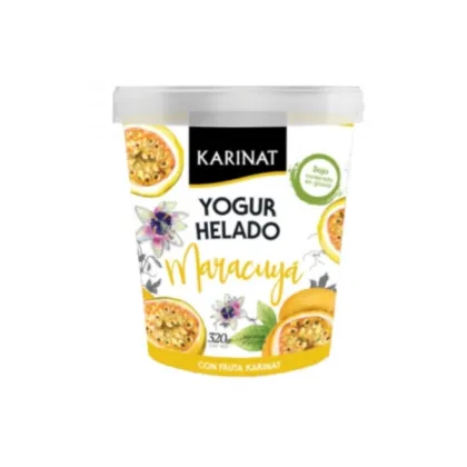 KARINAT - YOGUR HELADO Maracuya  Pote 320gr