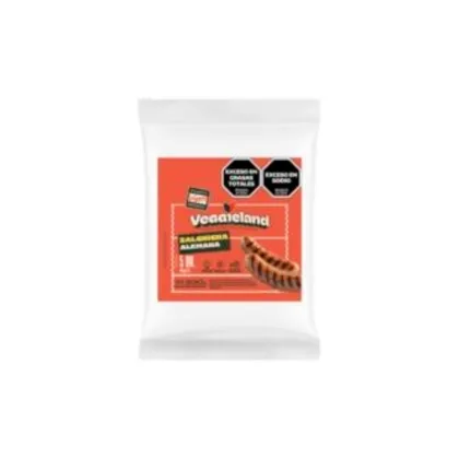 VEGGIELAND - Salame vegano feteado 160gr.