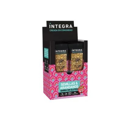 INTEGRA - BARRA Semillas Ar&aacute;ndanos Sin Tacc 27gr x 10u