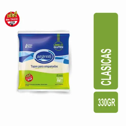ARGENTI - Tapas  empanadas SIN TACC  330gr