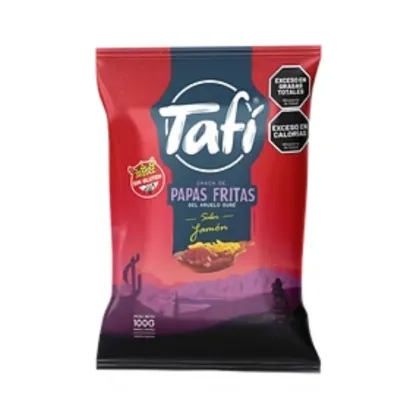TAFI - Papas Fritas Sabor JAMON SERRANO x 100gr.
