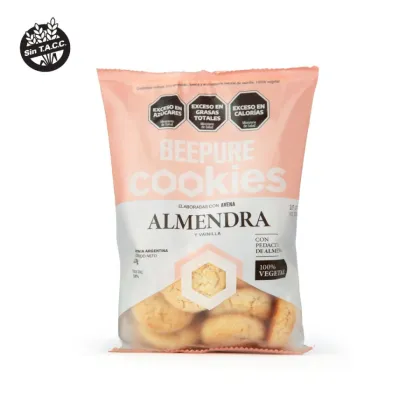 BEEPURE - Cookies Avena y Almendras 120gr