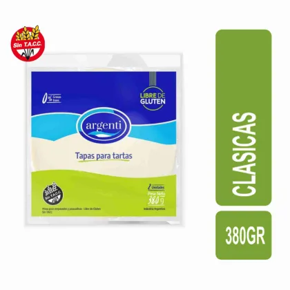ARGENTI - Tapas  pascualinas SIN TACC 380gr