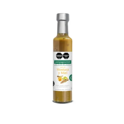 PAMPA GOURMET - Salsa MOSTAZA y MIEL 300gr.