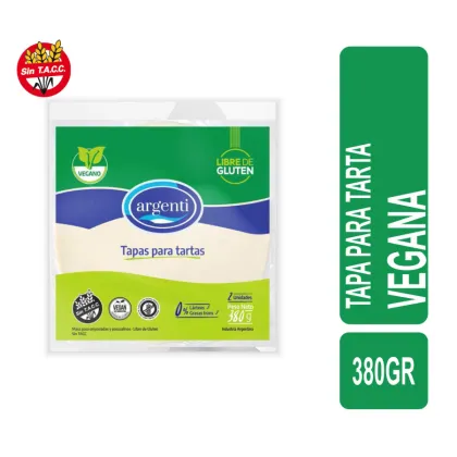 ARGENTI - Tapas  pascualinas  SIN TACC VEGANAS 380gr