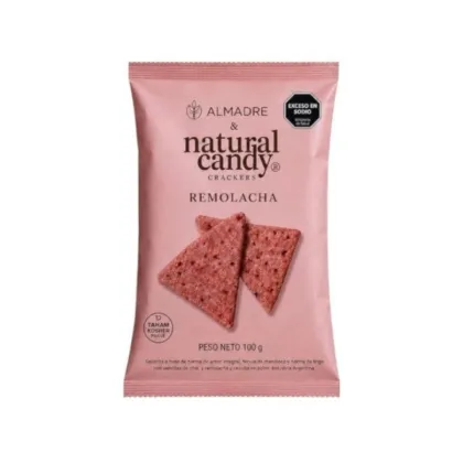 ALMADRE - Crackers Natural Candy REMOLACHA 100Grs.