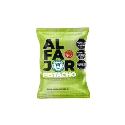 FELICES LAS VACAS - Alfajor de Pistacho 60gr caja x 12u