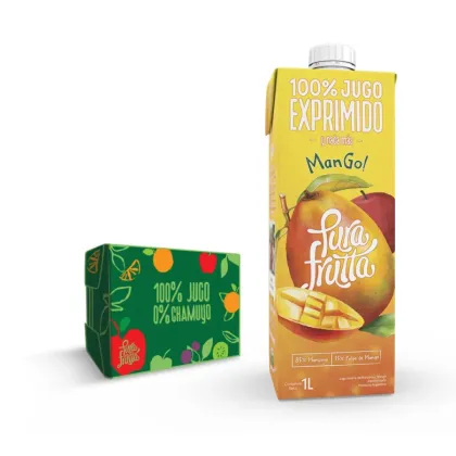 PURA FRUTTA - Jugo Sabor Manzana y Mango 1 lt.