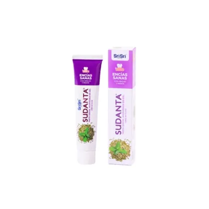 SRI SRI - Sudanta - Pasta en GEL Hinojo Menta "MORADA" ENCIAS SANAS 100g
