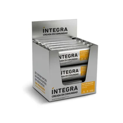 INTEGRA - BARRA Chocolate con BANANA y Dulce de Leche 41gr x 12u