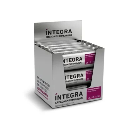 INTEGRA - BARRA Chocolate con AVELLANAS 41gr x 12u