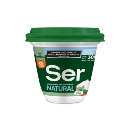 SER - Natur NATURAL (Sin lactosa, Sin Azucar) 300gr