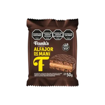 FRANKS - Alfajor de Pasta de Mani x 8un.