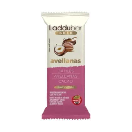 LADDU BAR - Barra Datiles Gold Avellanas 30g x 12u.