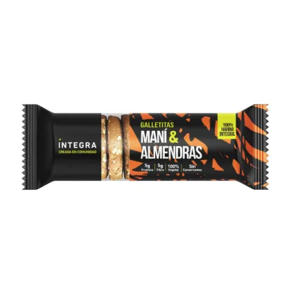 INTEGRA - Galletitas Mani y Almendras 200Grs.