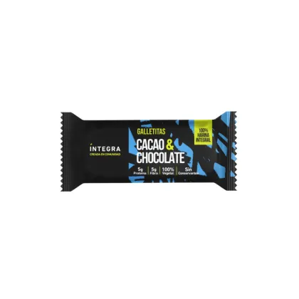 INTEGRA - Galletitas Cacao y Chocolate POCKET 72grs.