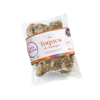 CASA VEGANA - TOQUES Lenteja  420gr