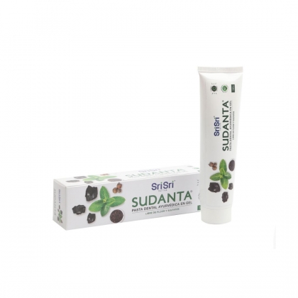 SRI_SRI_-_Sudanta_Gel_Menta_-_Pasta_Dental_Ayurvedica_sin_flúor_100g_BCSGT_1 | SRI_SRI_-_Sudanta_Gel_Menta_-_Pasta_Dental_Ayurvedica_sin_flúor_100g