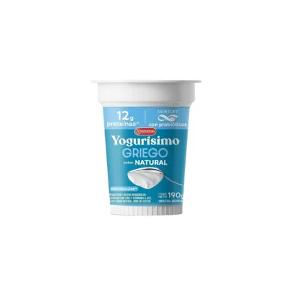 LA SERENISIMA - Yogurisimo Griego Natural s/end 190grs.
