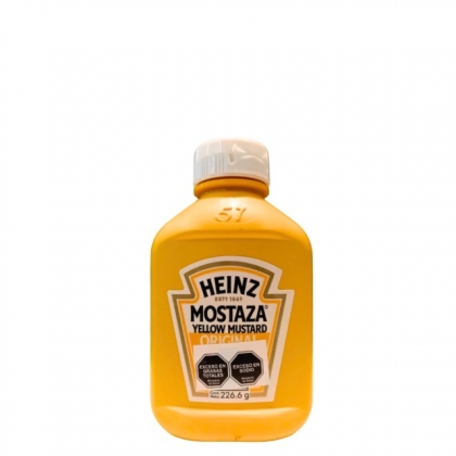 HEINZ_-_Mostaza_Pet_225gr_AL60137_1 | HEINZ_-_Mostaza_Pet_225gr