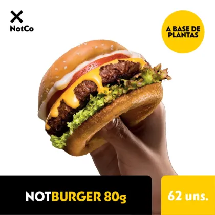 NOTCO - NOT BURGER FS 80gr x 62u  5kg
