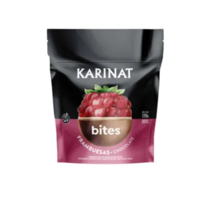 KARINAT - BITES Frambuesas + Doble Chocolate 120gr