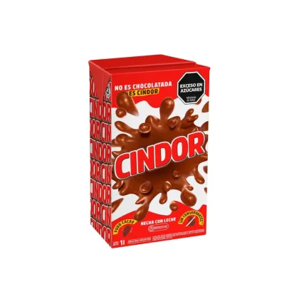 CINDOR - Leche chocolatada clas x 1lt