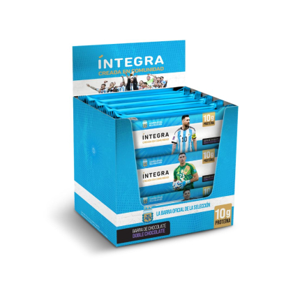 INTEGRA_-_BARRA_PROTEICA_Chocolate_con_Doble_Chocolate_AFA_41gr_x_10un_INTBA011_1 | INTEGRA_-_BARRA_PROTEICA_Chocolate_con_Doble_Chocolate_AFA_41gr_x_10un
