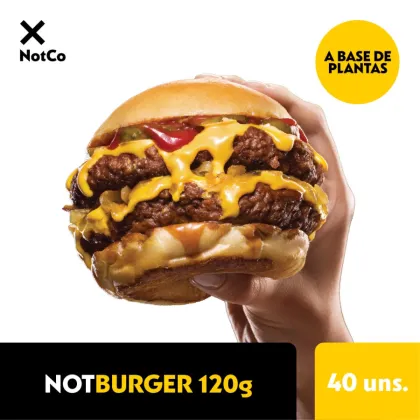 NOTCO - NOT BURGER FS XL 120gr x 42u  5kg